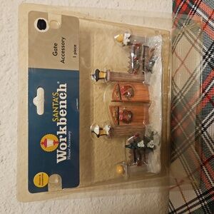Santa's Worckbench Holiday Gate Accessory
